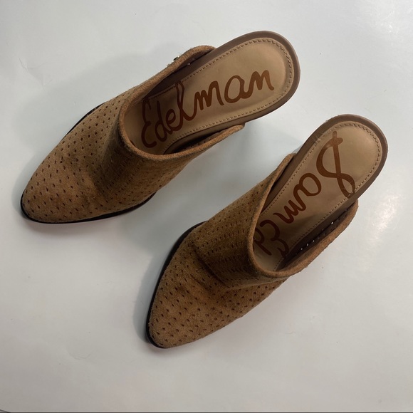 Sam Edelman Tan Suede Mule size 6 - Picture 9 of 9